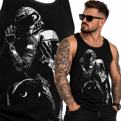 TANK TOP  ŚMIESZNY MOTORYZACYJNE MOTO 4
